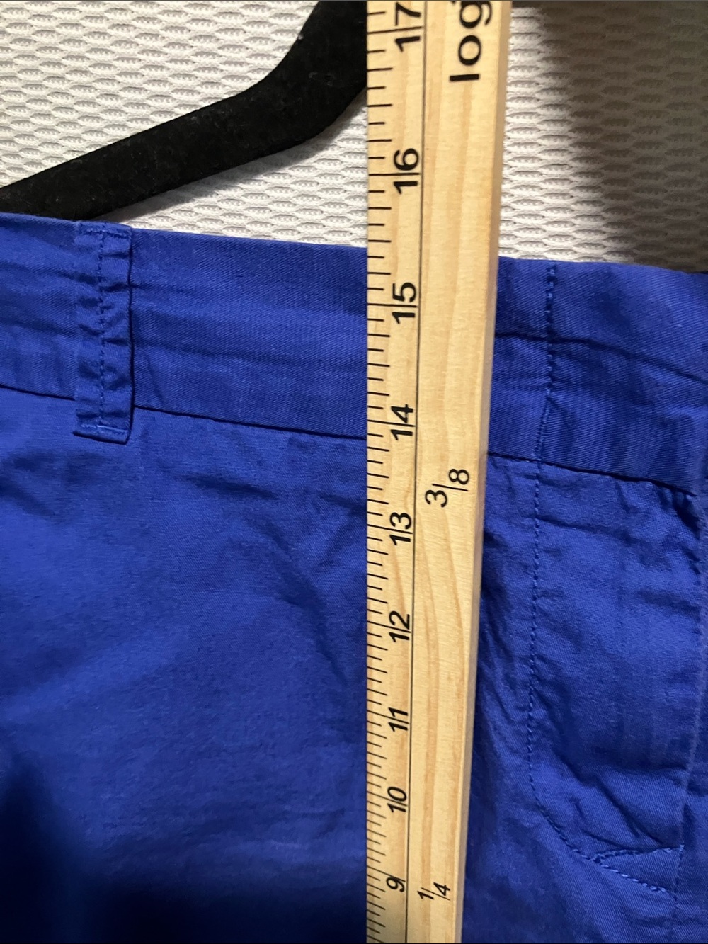 J. Crew Bright Royal Blue Women's Chino Shorts - Picture 6 of 9